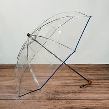 Load image into Gallery viewer, White Rose Folding Vinyl Umbrella Type 50