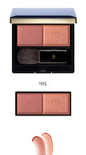 Load image into Gallery viewer, Clé de Peau Beauté blush duo poudre Refill + Case + Brush