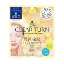 Load image into Gallery viewer, KOSE CLEAR TURN PREMIUM SUPER PREMIUM FRESH MASK 3sheets (3types)
