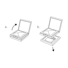 Load image into Gallery viewer, KANEBO PRESSED POWDER SLIDE COMPACT
