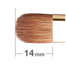 Load image into Gallery viewer, HAKUHODO S126 Eye Shadow Brush Round and Flat Weasel