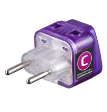 Load image into Gallery viewer, SANWA SUPPLY Power plug shape conversion adapter