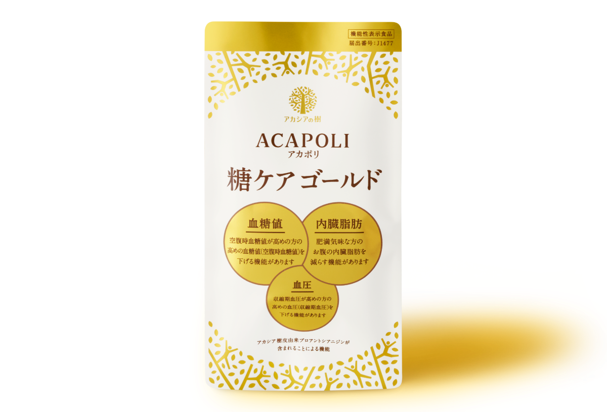ACACIA NO KI ACAPOLI Suger Care GOLD 180tablets / 30days – Tokyo