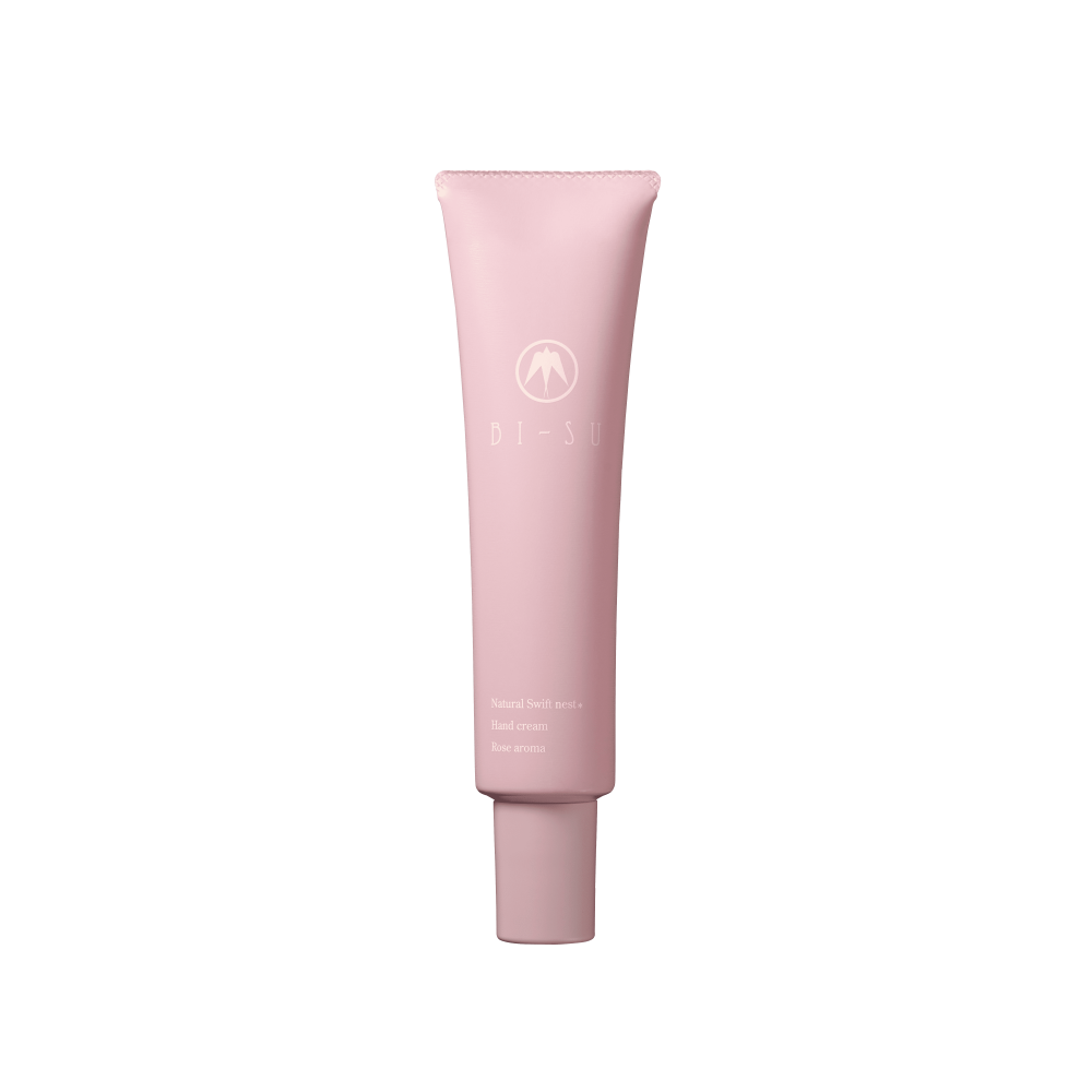 BI-SU Swallow's nest  Hand cream Rose 30g