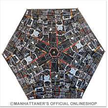 Load image into Gallery viewer, Manhattaner's Folding Umbrella "Black Cat Collage"
