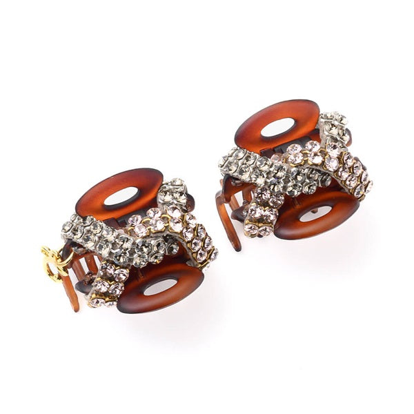 Complex Biz Playful Mesh Whip Clip 2pcs set