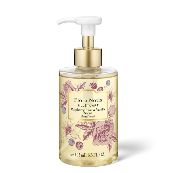 JILL STUART Flora Notis Raspberry Rose & Vanilla Hand Wash 195ml [Limited Edition]