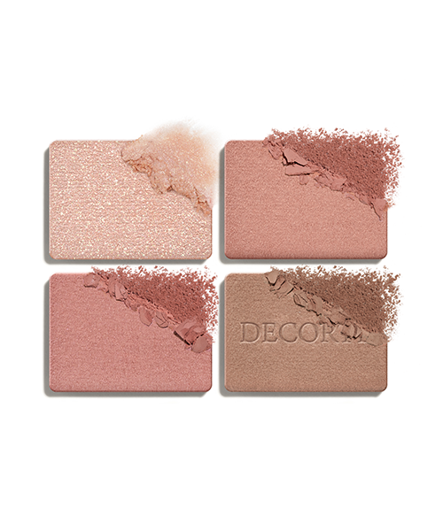 DECORTÉ Skin Eye Palette 02 試しのみ・新作！ COSME DECORTE Eyeshadow] A review of all the colors in COSME