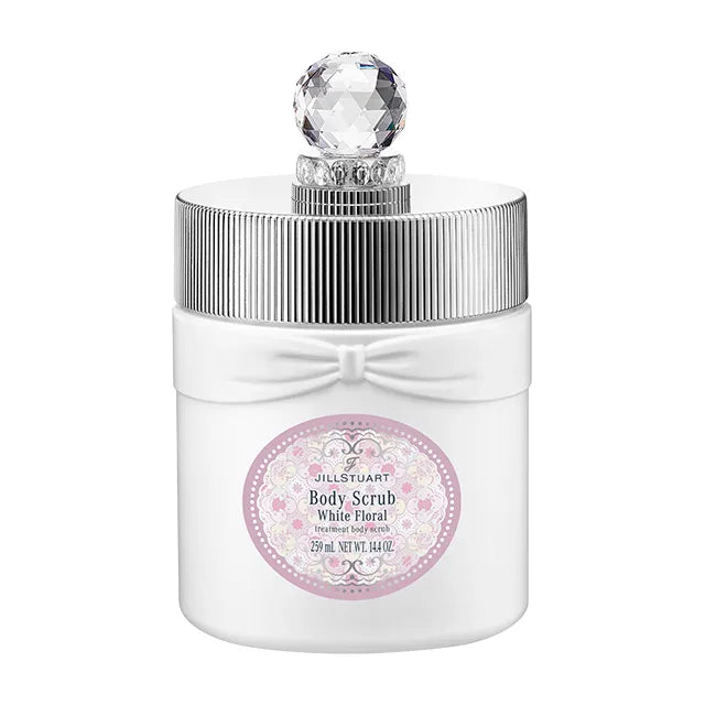 JILL STUART White Floral Body Scrub 410g
