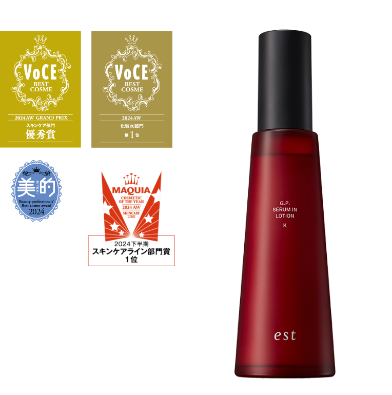 【新品・未開封】est G.P. SERUM IN LOTION K 140ml est G.P. SERUM IN LOTION 140ml [3 types] – Tokyo on Demand