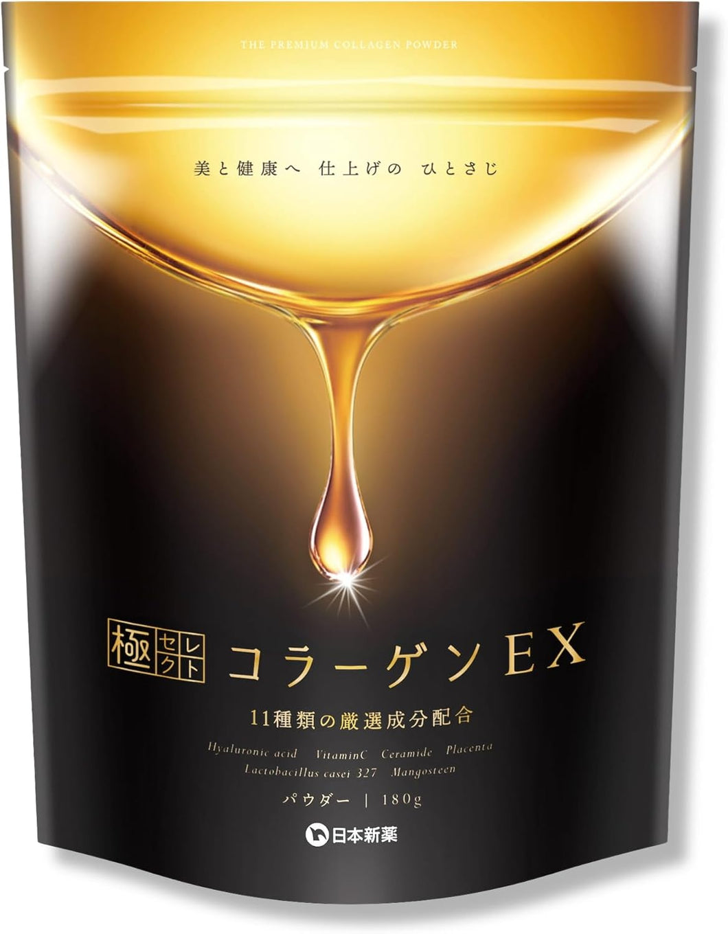 Nippon Shinyaku KIWAMI SELECT Collagen EX Powder 180g