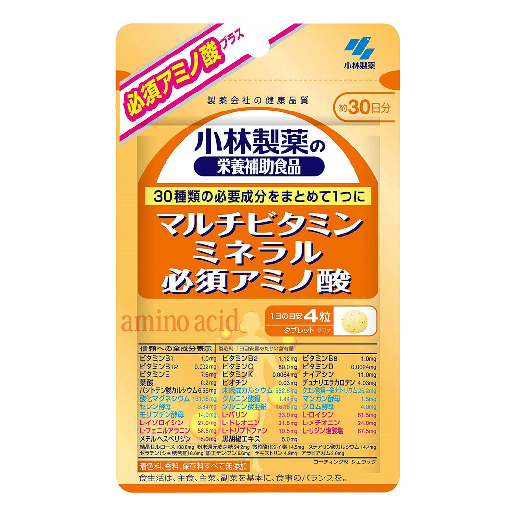 KOBAYASHI Pharmaceutical Multi Vitamin & Mineral + Amino acid 30days