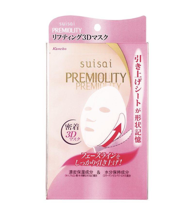KANEBO SUISAI PREMIOLITY Lift Moisture 3d Mask 4sheets