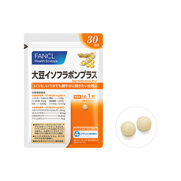 FANCL Soy Isoflavone Plus for middle-aged and elderly women 30tablets/30days