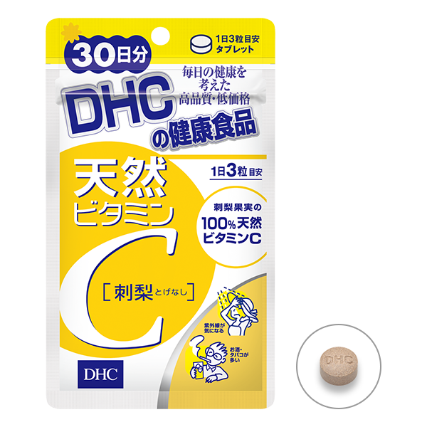 DHC Natural Vitamin C (Rosa roxbunghii) 90tablets 30days