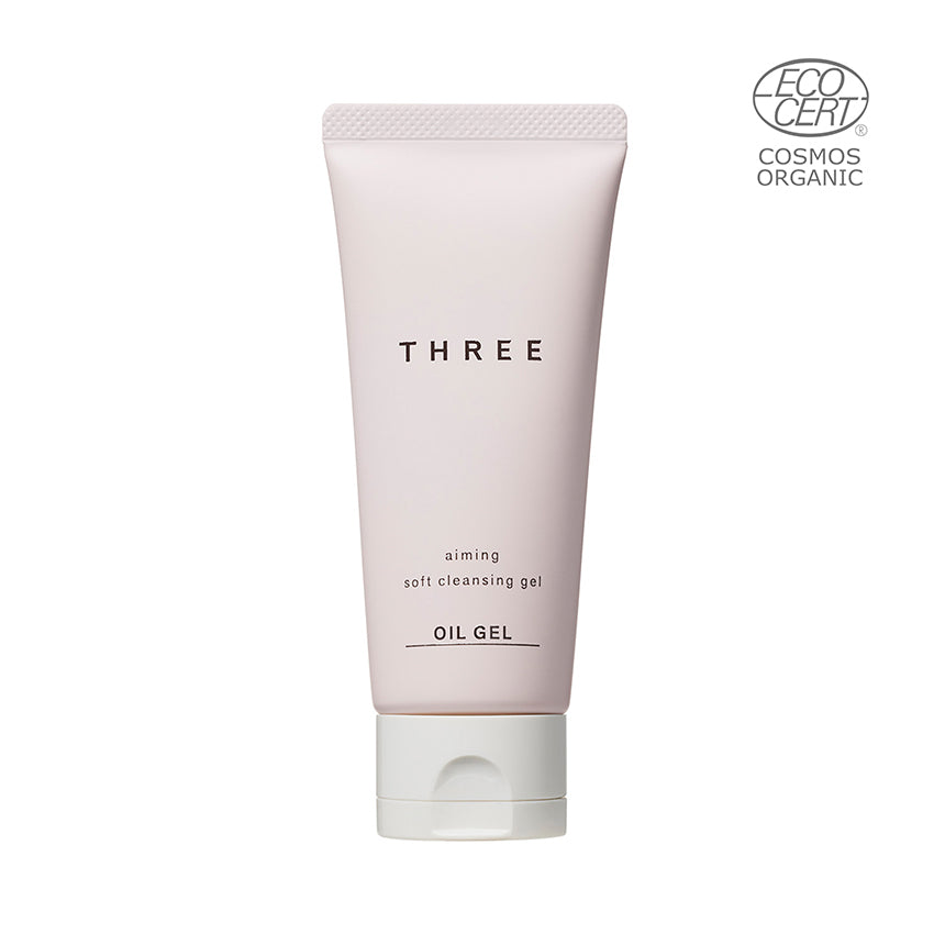 THREE Aiming Soft Cleansing Gel R [99% naturally derived ingredients]