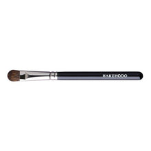 Load image into Gallery viewer, HAKUHODO G004 Eye Shadow Brush Round &amp; Flat Pine squirrel&amp;North American squirrel
