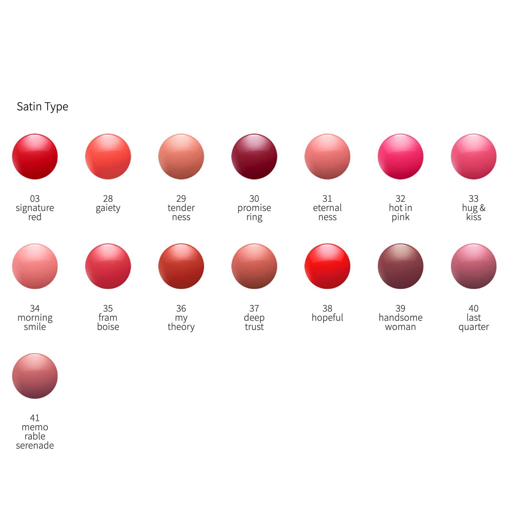 Decorte Rouge Decorte - Satin Decorte Rouge Decorte - Satin