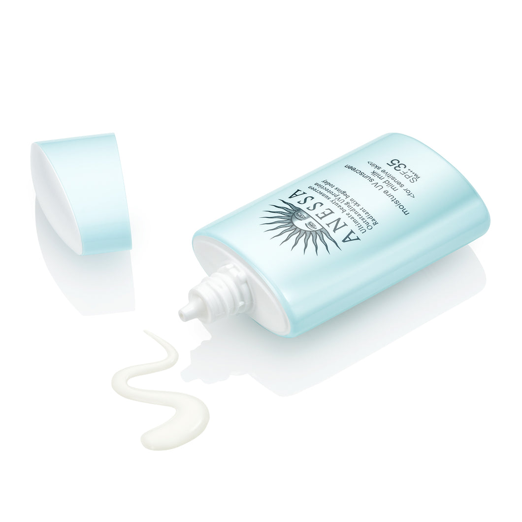 Shiseido ANESSA Moisture UV Sunscreen mild milk SPF35 PA+++ for sensitive skin 60ml