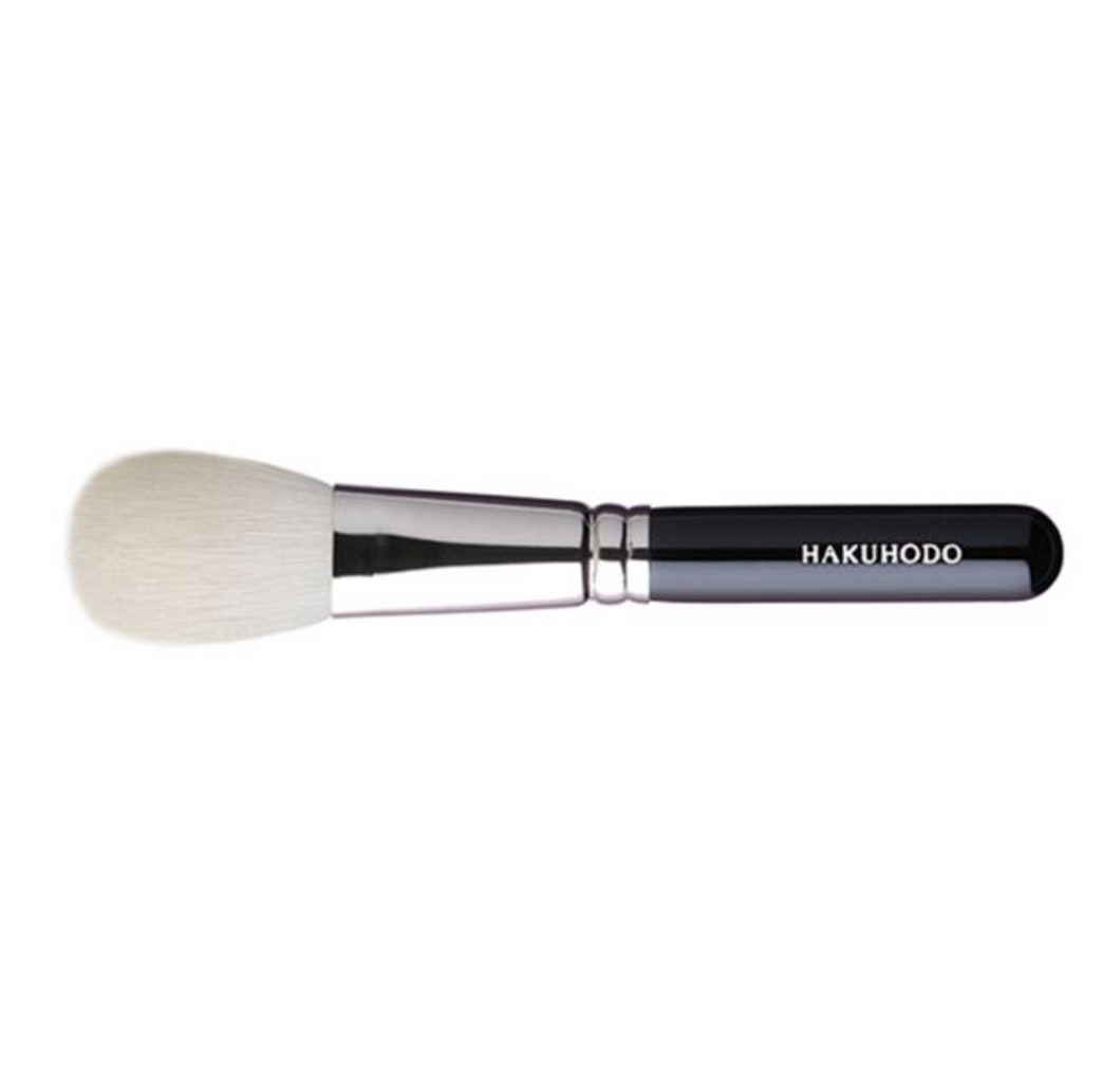 HAKUHODO B110 (J110) Blush Brush Round & Flat Goat