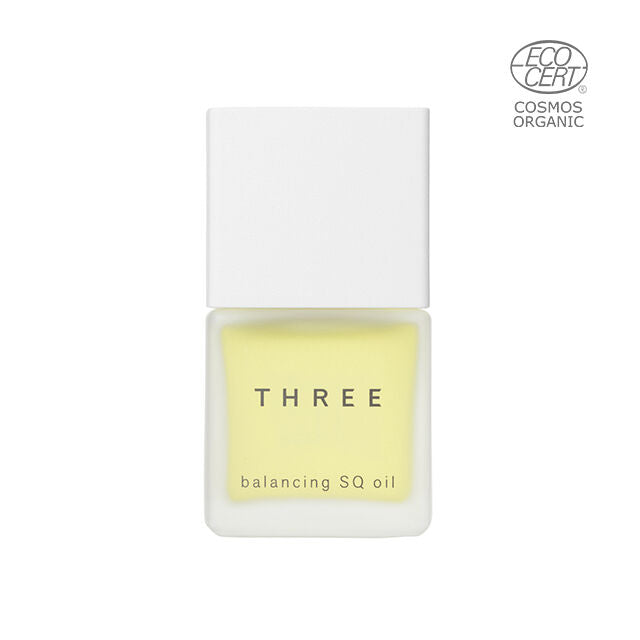 THREE BALANCING SQ OIL R (Beauty oil serum) [100% Naturally derived ingredients] 30mL