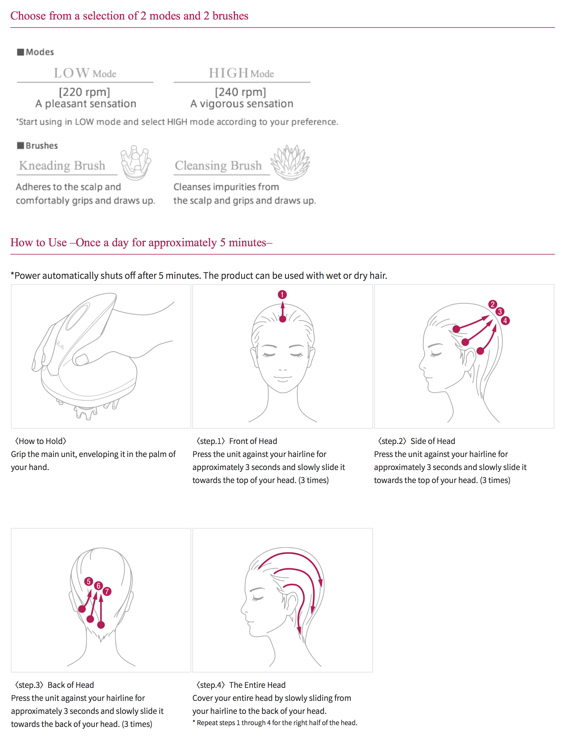 MTG ReFa GRACE HEAD SPA – Tokyo on Demand