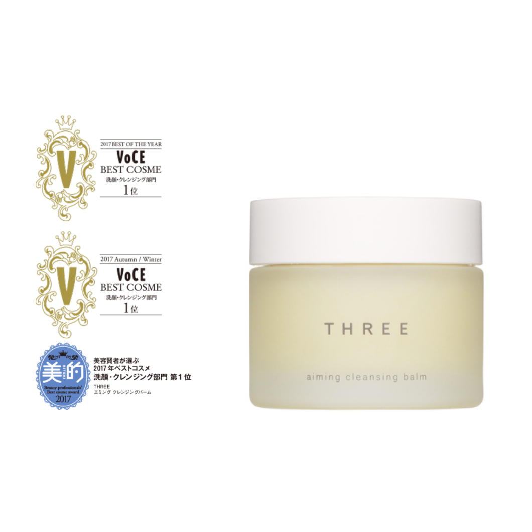THREE Aiming Cleansing Balm 85g [92% naturally derived ingredients]